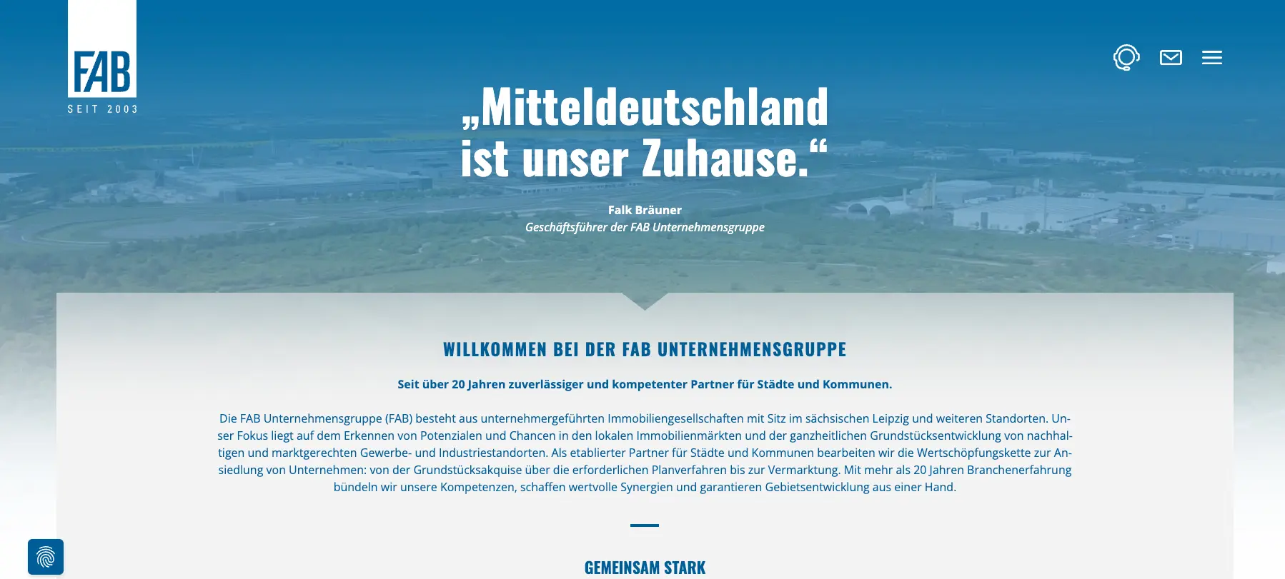 Webdesign, Webentwicklung, SEO & Fotografie für FAB Unternehmensgruppe – Referenz der Ambitive Digitalagentur