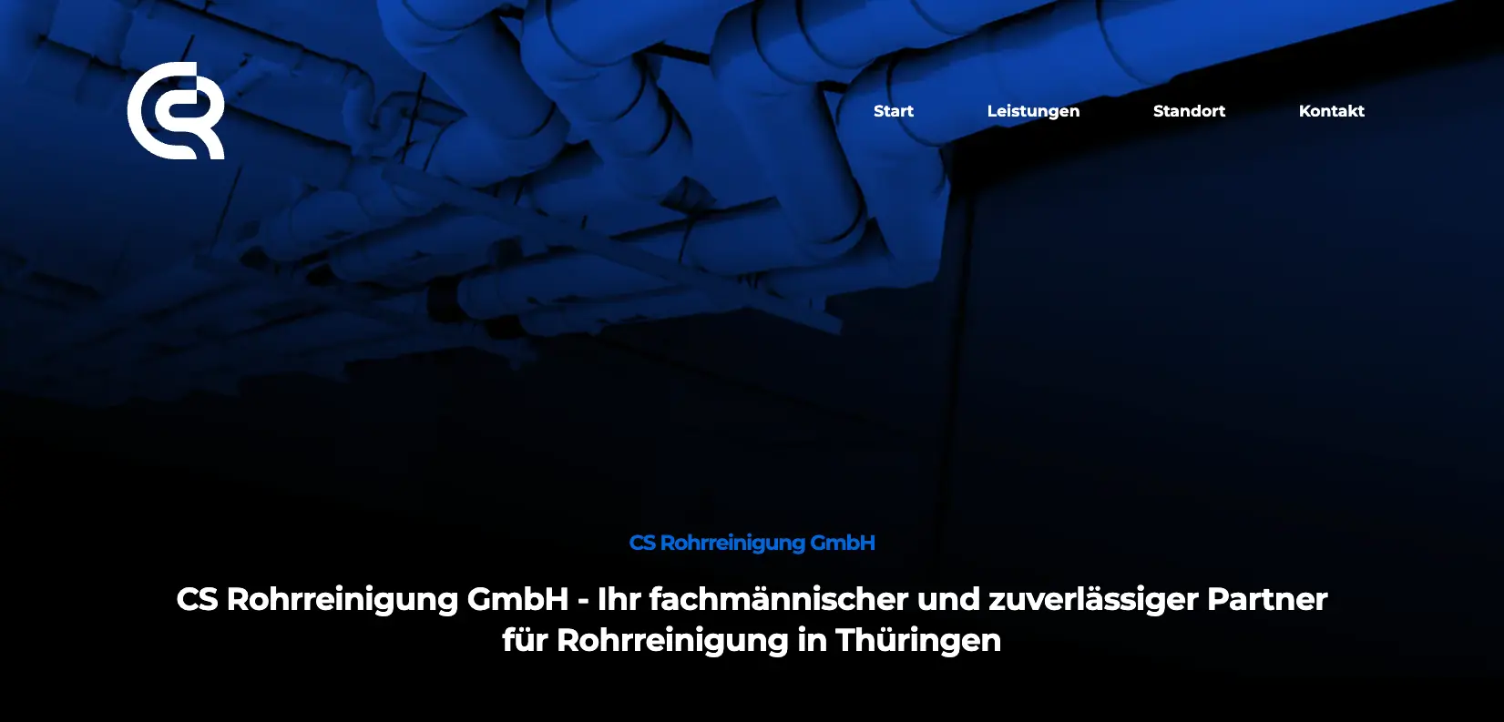 Webdesign & SEO für CS Rohrreinigung GmbH – Referenz der Ambitive Digitalagentur