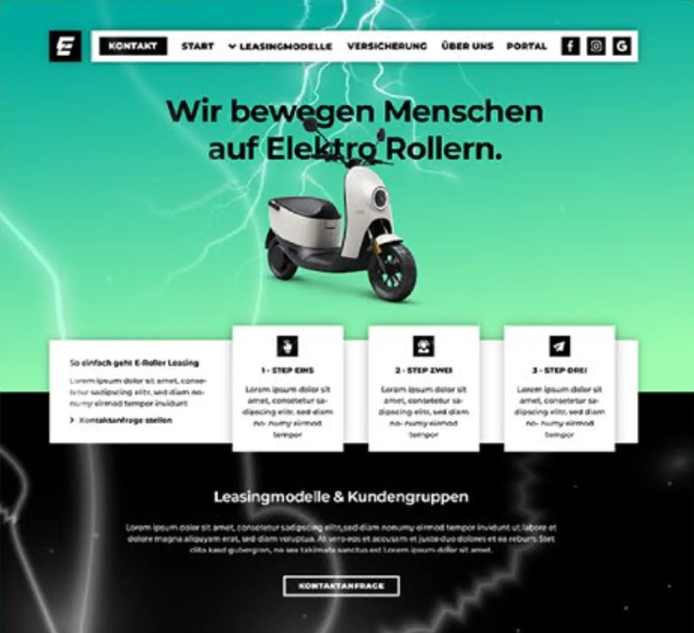 Webdesign, SEO, Online Marketing & Fotografie für eRoller24 – Referenz der Ambitive Digitalagentur
