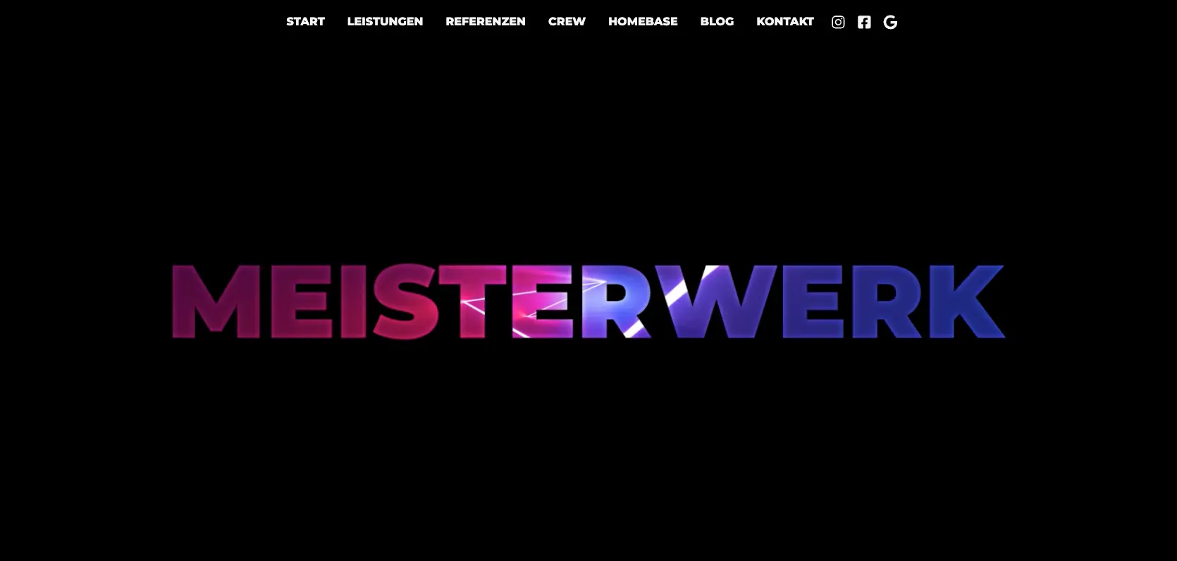 Webdesign & SEO für Meisterwerk - Social Media Agentur – Referenz der Ambitive Digitalagentur