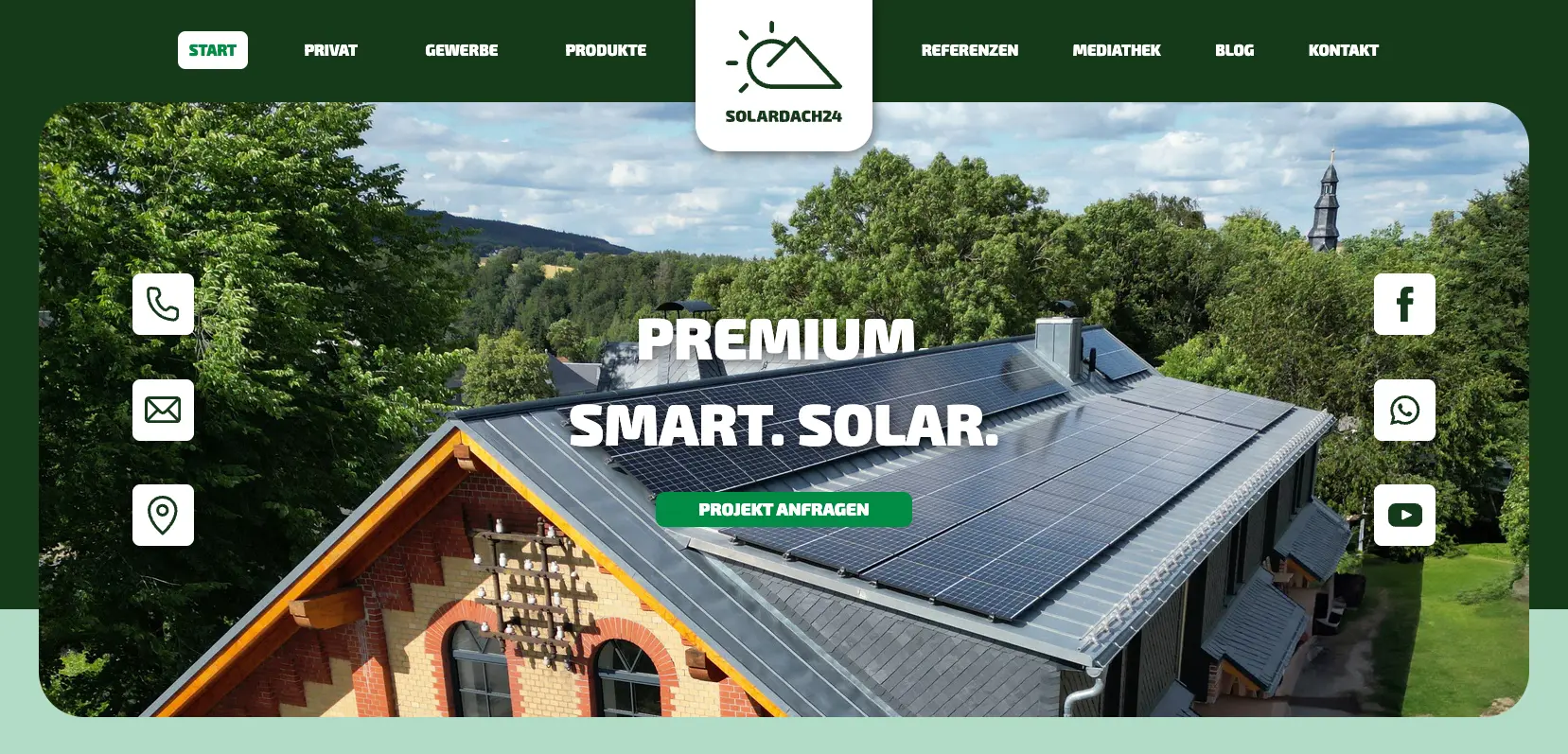 Webdesign & SEO für Solardach24 GmbH – Referenz der Ambitive Digitalagentur